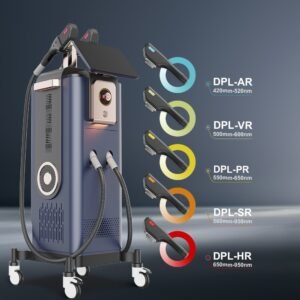 DPL-Technologie – Präzise Lichtenergie für makellose Haut  5 Griffe zur Auswahl