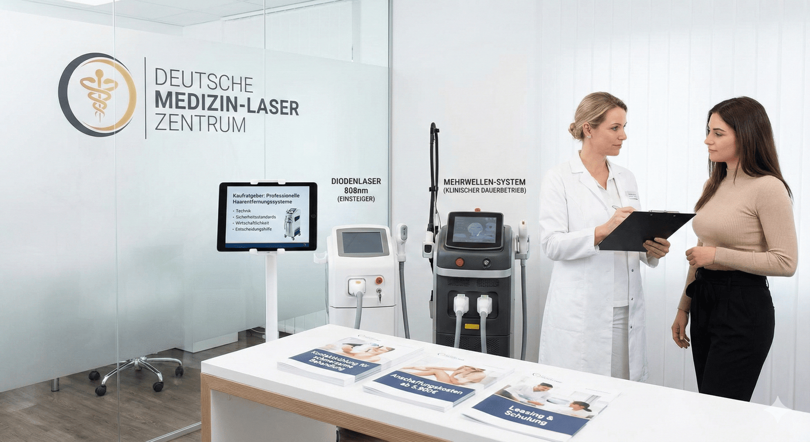 Diodenlaser kaufen – professionelle Diodenlaser Geräte für Haarentfernung